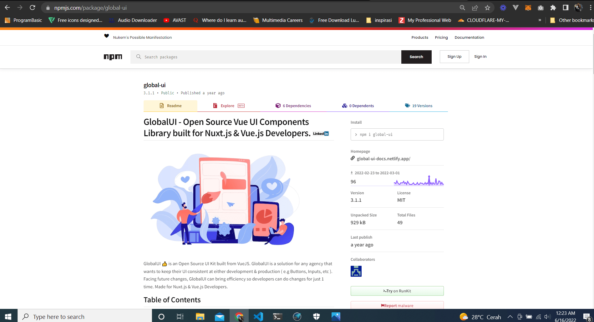 GlobalUI Components Library